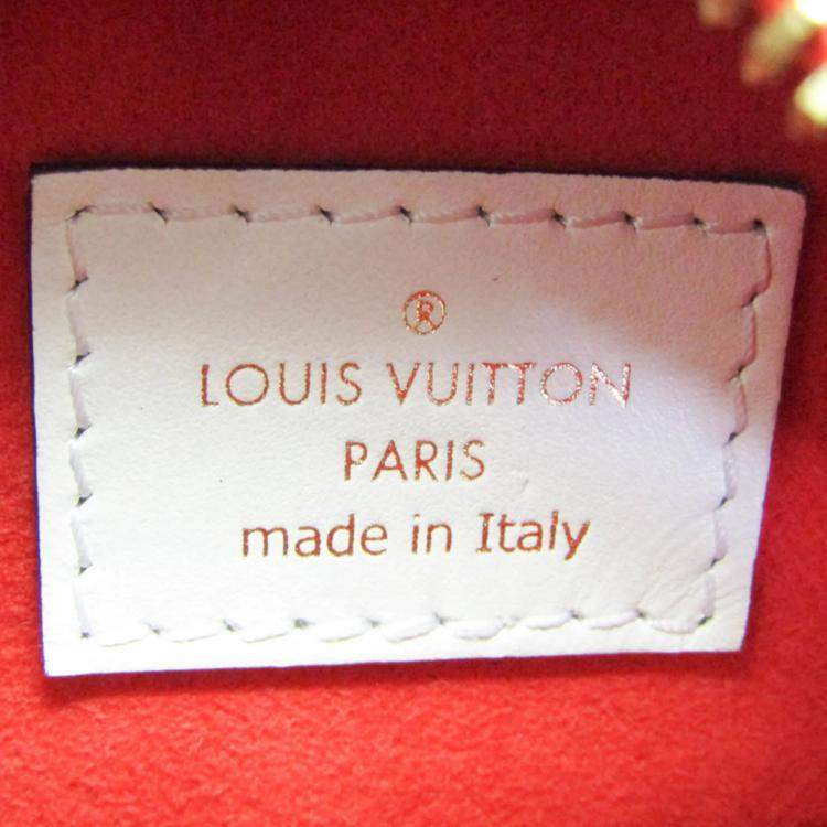 مملوكة مسبقًا Louis Vuitton Boite Chapeau Souple Shoulder Bag Blanc Rouge