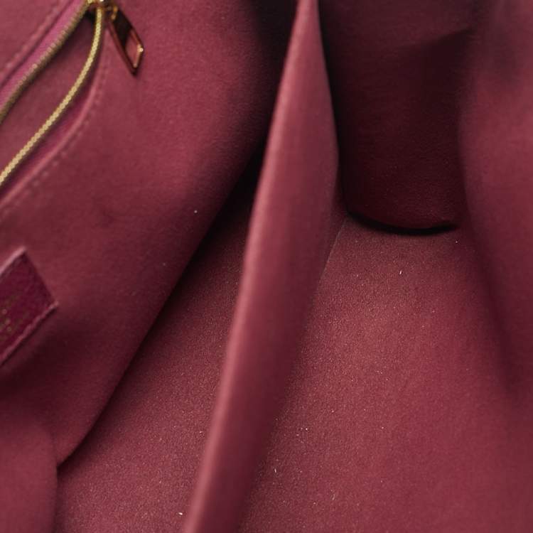 Pre Owned Louis Vuitton Aurore Monogram Empreinte Leather Saint Germain MM Bag