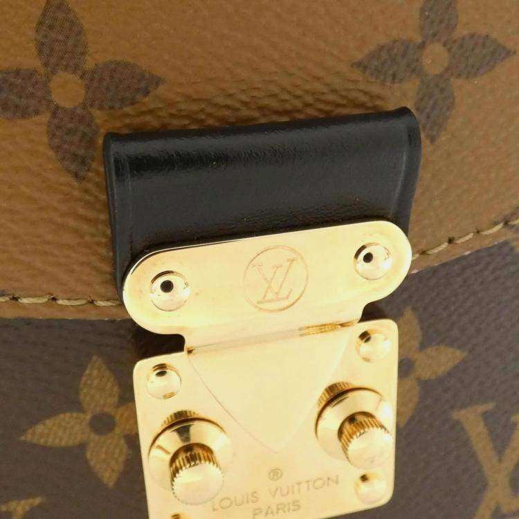 Pre Owned Louis Vuitton Camera Box Monogram Reverse Coated Canvas Shoulder Bag