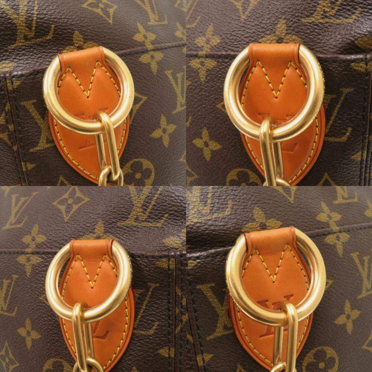 Pre Owned Louis Vuitton Karl Lagerfeld Punching Baby Monogram Shoulder Bag