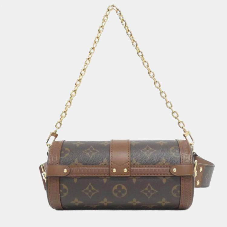 Pre Owned Louis Vuitton Papillon Trunk Monogram Coated Canvas Shoulder Bag