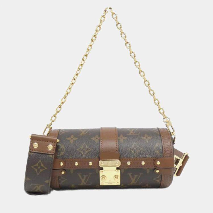 Pre Owned Louis Vuitton Papillon Trunk Monogram Coated Canvas Shoulder Bag