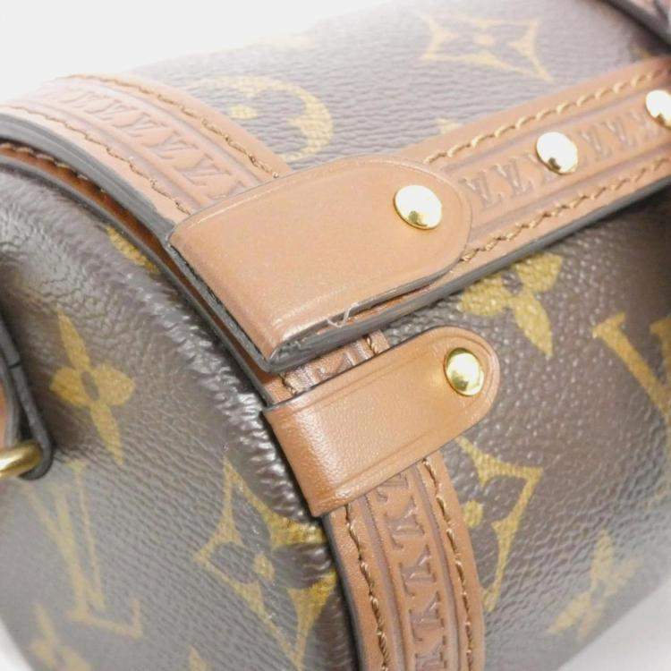 Pre Owned Louis Vuitton Papillon Trunk Monogram Coated Canvas Shoulder Bag