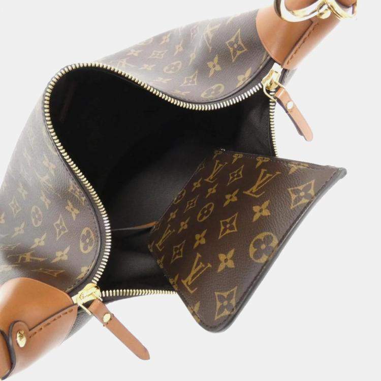 Pre Owned Louis Vuitton Loop Monogram Reverse Canvas Hobo Bag
