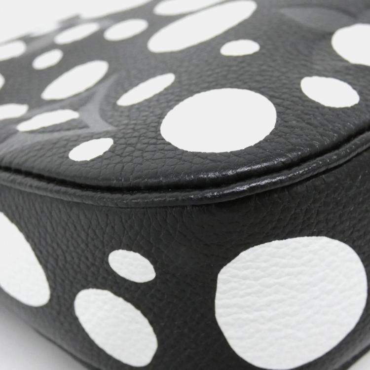 Pre Owned Louis Vuitton Multi Pochette Accessoires Black Monogram Empreinte Leather Shoulder Bag