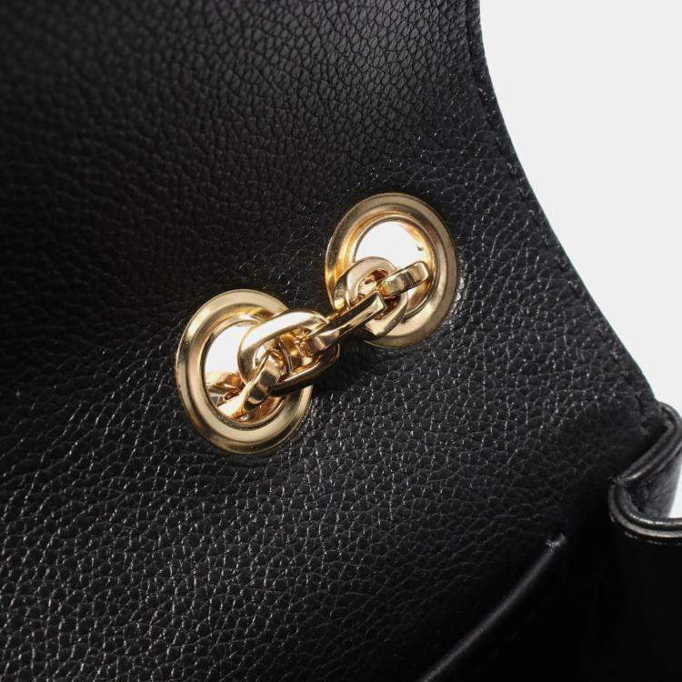 Pre Owned Louis Vuitton Marceau Black Monogram Empreinte Leather Shoulder Bag