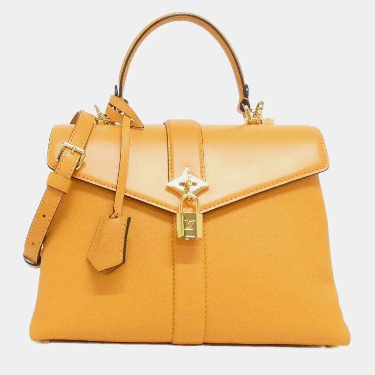 Pre Owned Louis Vuitton Rose des Vents Leather Handbag