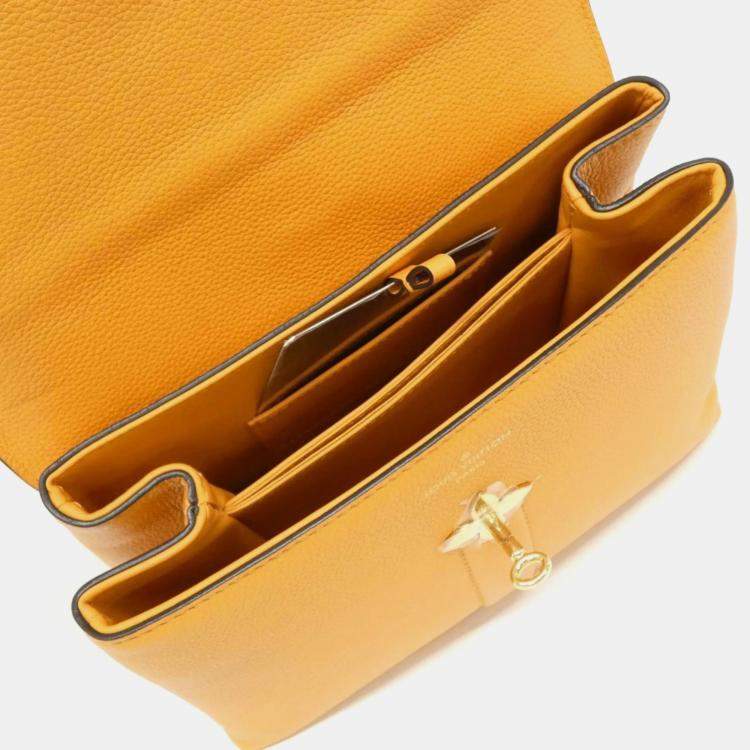Pre Owned Louis Vuitton Rose des Vents Leather Handbag