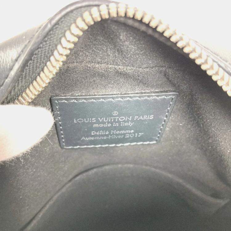 Pre Owned Louis Vuitton Danube Black Epi Leather Crossbody Bag