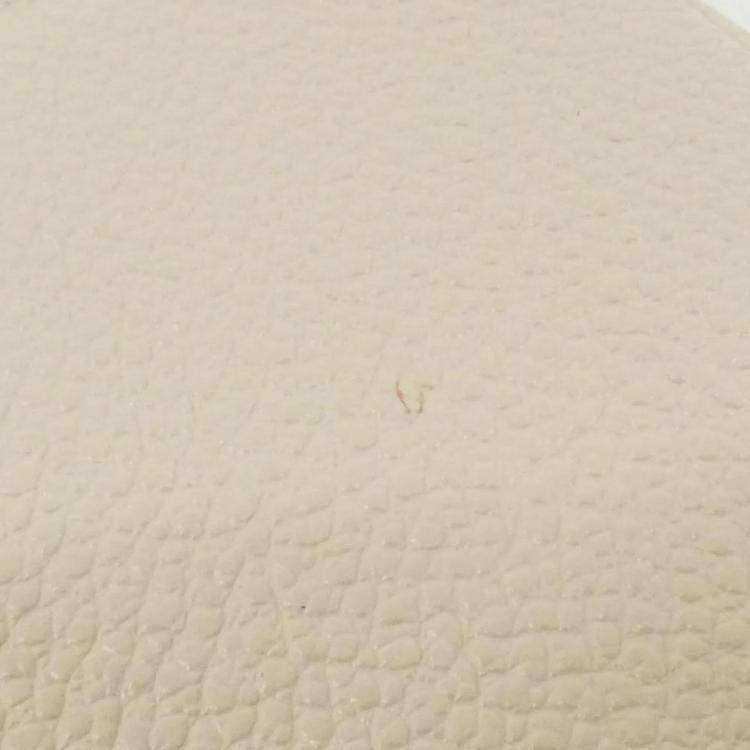 Pre Owned Louis Vuitton Multi Pochette Cream Monogram Empreinte Leather Shoulder Bag