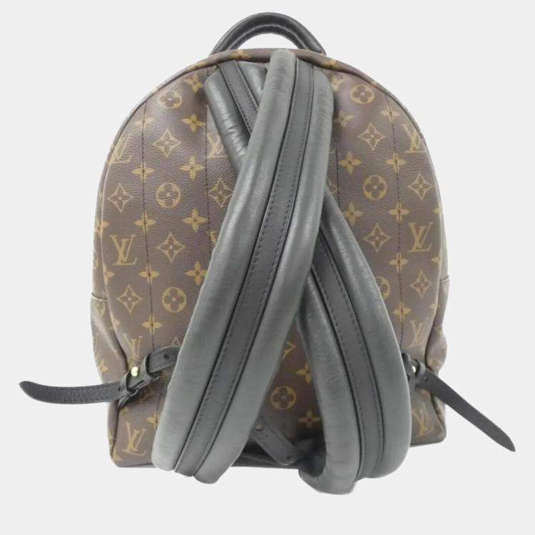 Pre Owned Louis Vuitton Palm Springs MM Brown Monogram Canvas Backpack