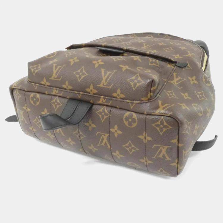 Pre Owned Louis Vuitton Palm Springs MM Brown Monogram Canvas Backpack