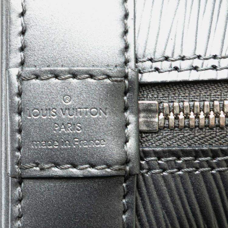 Pre Owned Louis Vuitton Silver Epi Alma BB