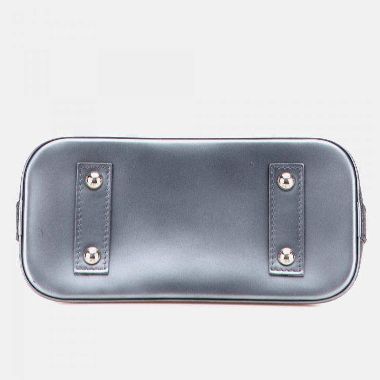 Pre Owned Louis Vuitton Silver Epi Alma BB
