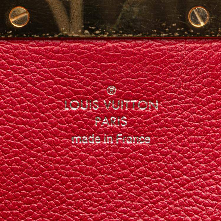 Pre Owned Louis Vuitton Brown Monogram Olympe MM