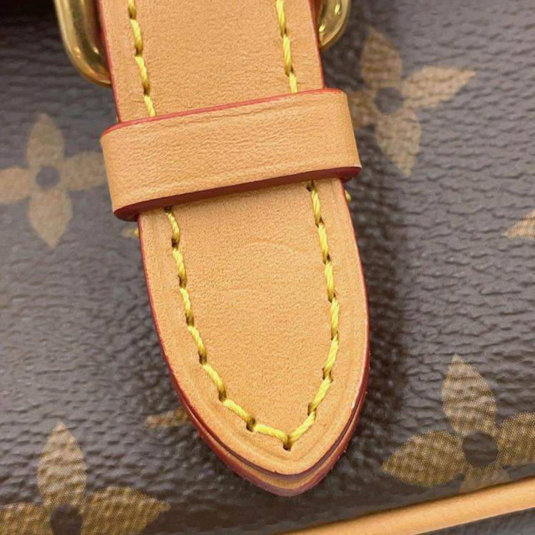 Pre Owned Louis Vuitton Dianu Fuchsia Monogram Size Pm