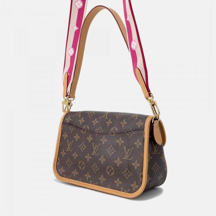 Pre Owned Louis Vuitton Dianu Fuchsia Monogram Size Pm