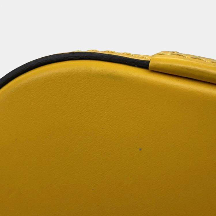 Pre Owned Louis Vuitton Alma Mini Citron Epi Leather Chain Bag