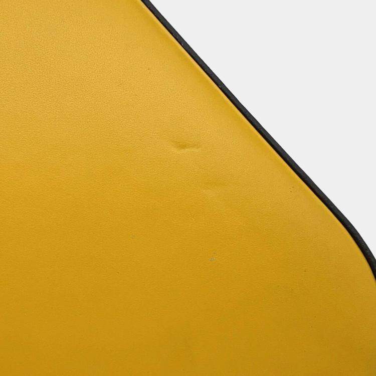 Pre Owned Louis Vuitton Alma Mini Citron Epi Leather Chain Bag
