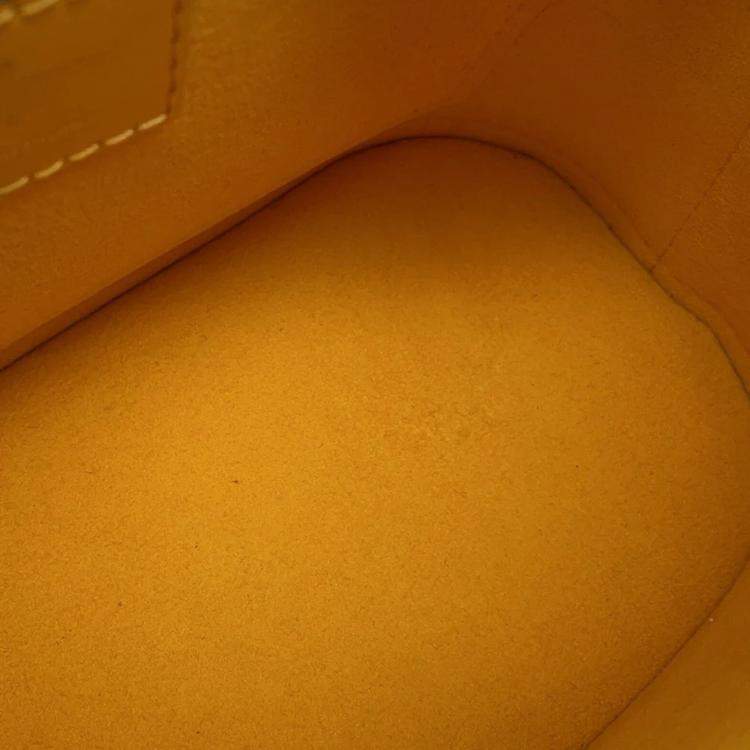 Pre Owned Louis Vuitton Alma Mini Citron Epi Leather Chain Bag