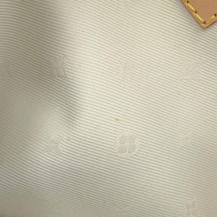 Pre Owned Louis Vuitton High Rise Ivory Monogram Canvas Bum Bag
