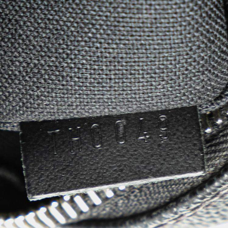 مملوكة مسبقًا Louis Vuitton Black Damier Graphite Rem