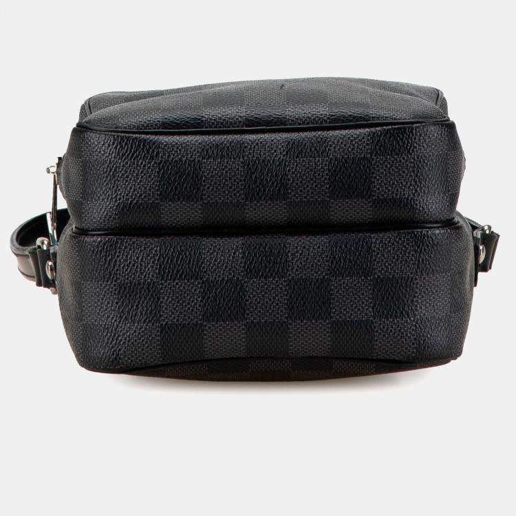 مملوكة مسبقًا Louis Vuitton Black Damier Graphite Rem