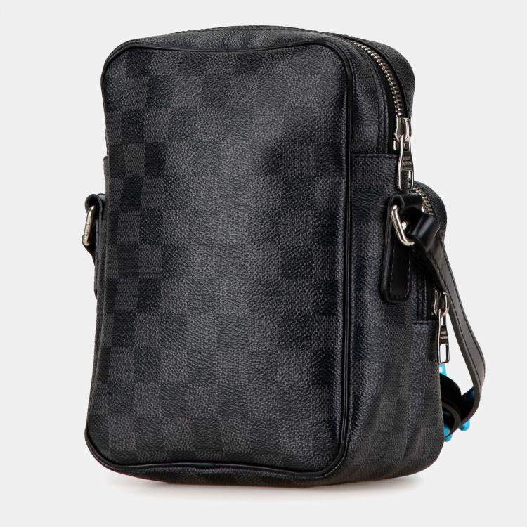 مملوكة مسبقًا Louis Vuitton Black Damier Graphite Rem