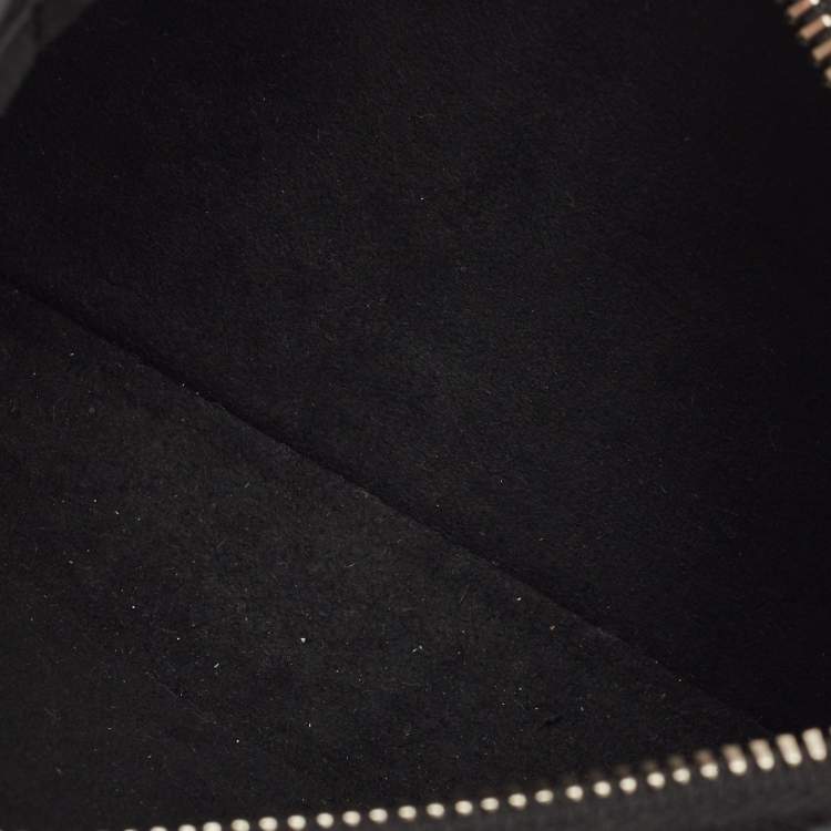 Pre Owned Louis Vuitton Black Epi Leather Easy Pouch On Strap Bag