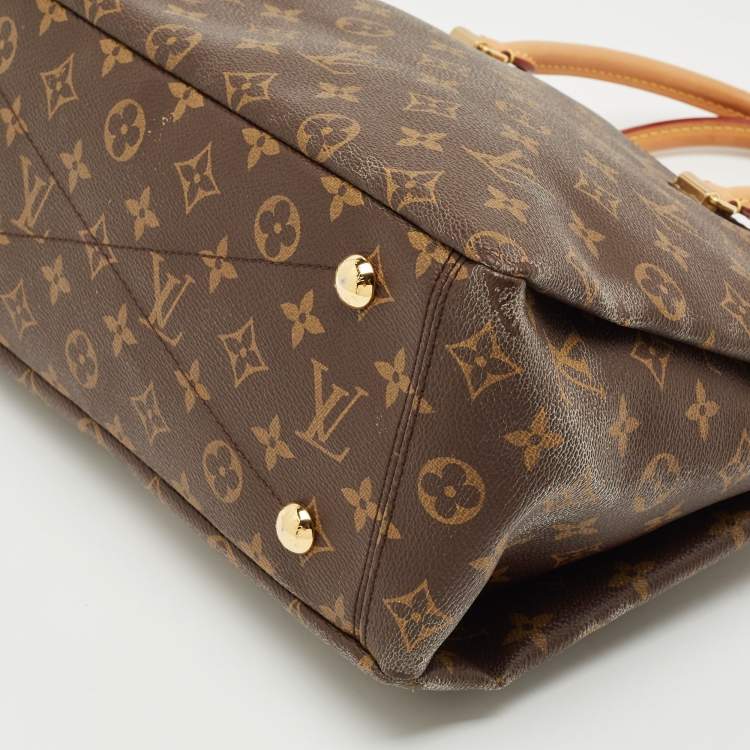 Pre Owned Louis Vuitton Cerise Monogram Canvas Pallas MM Bag