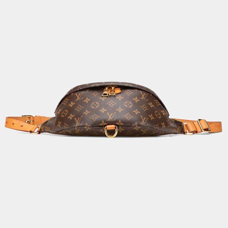 Pre Owned Louis Vuitton Brown Monogram Bumbag