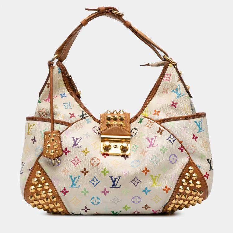 Pre Owned Louis Vuitton Monogram Multicolore Chrissie MM Shoulder Bag