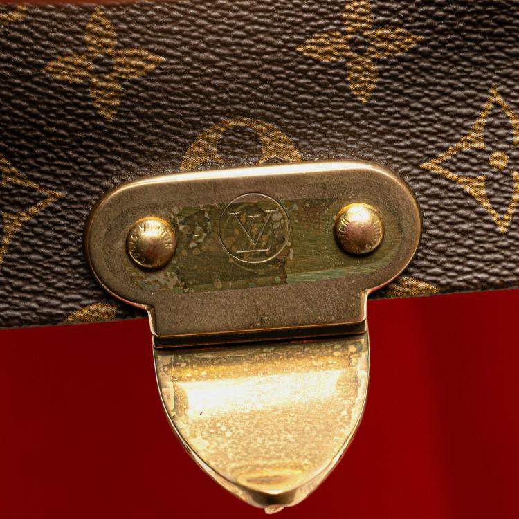 Pre Owned Louis Vuitton Brown Monogram Boite Vin 1 Bouteille