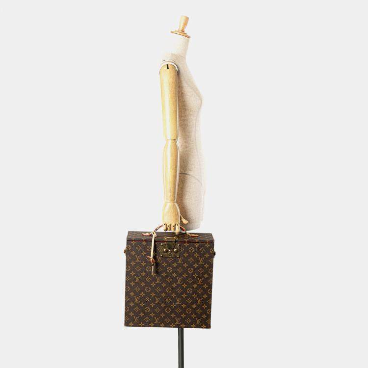 Pre Owned Louis Vuitton Brown Monogram Boite Vin 1 Bouteille