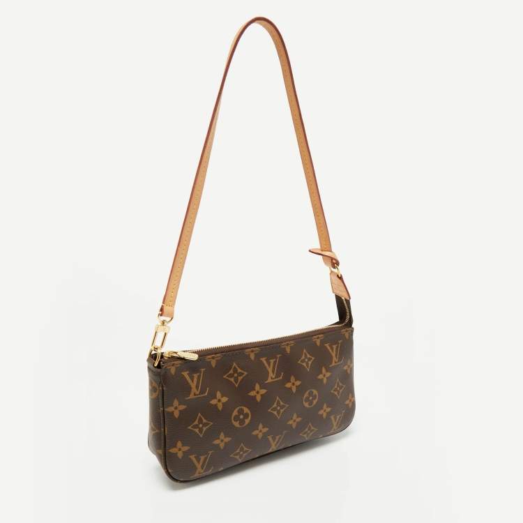 Pre Owned Louis Vuitton Monogram Canvas Pochette Accessoires Bag