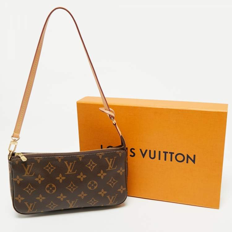 Pre Owned Louis Vuitton Monogram Canvas Pochette Accessoires Bag