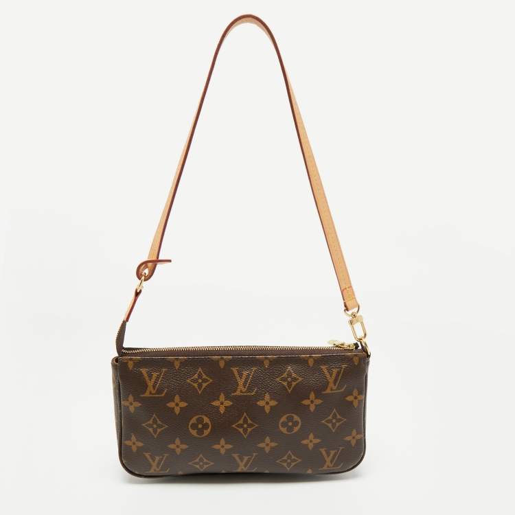 Pre Owned Louis Vuitton Monogram Canvas Pochette Accessoires Bag