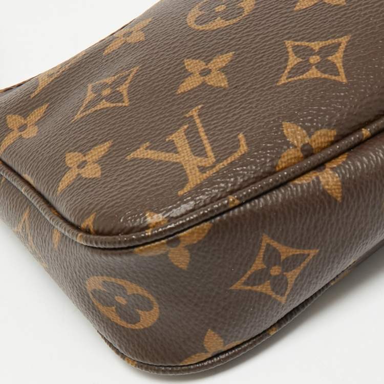 Pre Owned Louis Vuitton Monogram Canvas Pochette Accessoires Bag