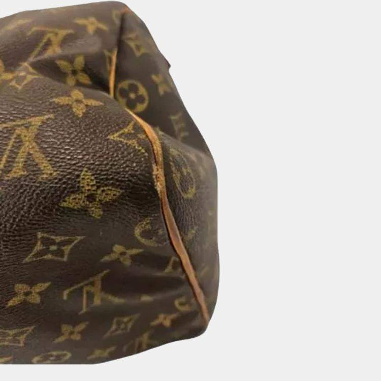 Pre Owned Louis Vuitton Speedy 40 Monogram Canvas Shoulder Bag
