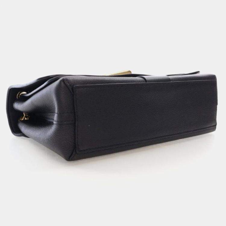 Pre Owned Louis Vuitton Very Black Monogram Canvas Shoulder Bag