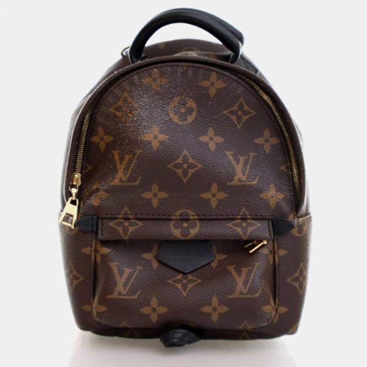 مملوكة مسبقًا Louis Vuitton Palm Springs Mini Brown Monogram Coated Canvas Backpack