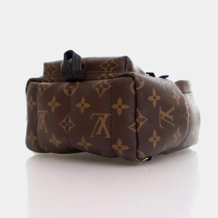 مملوكة مسبقًا Louis Vuitton Palm Springs Mini Brown Monogram Coated Canvas Backpack