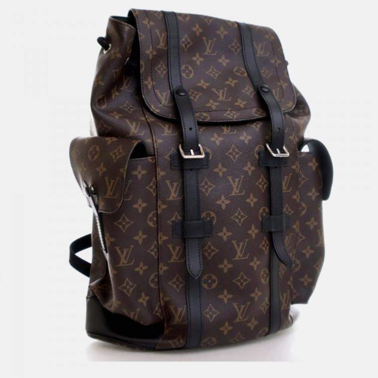 Pre Owned Louis Vuitton Christopher Backpack Monogram Canvas Bag