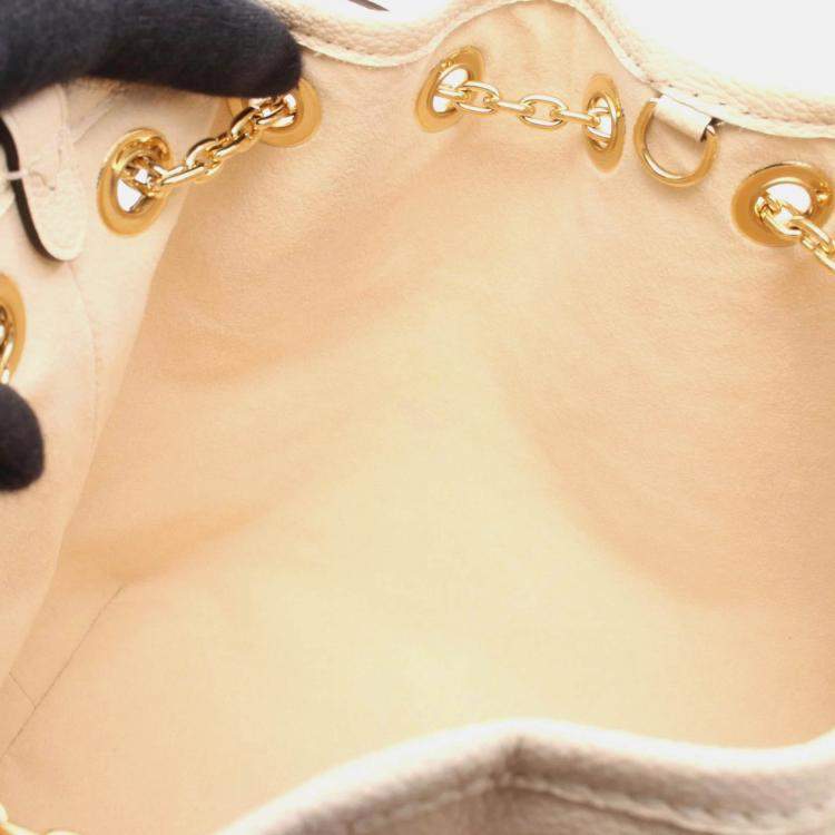 Pre Owned Louis Vuitton Bundle Ivory Monogram Empreinte Leather Handbag