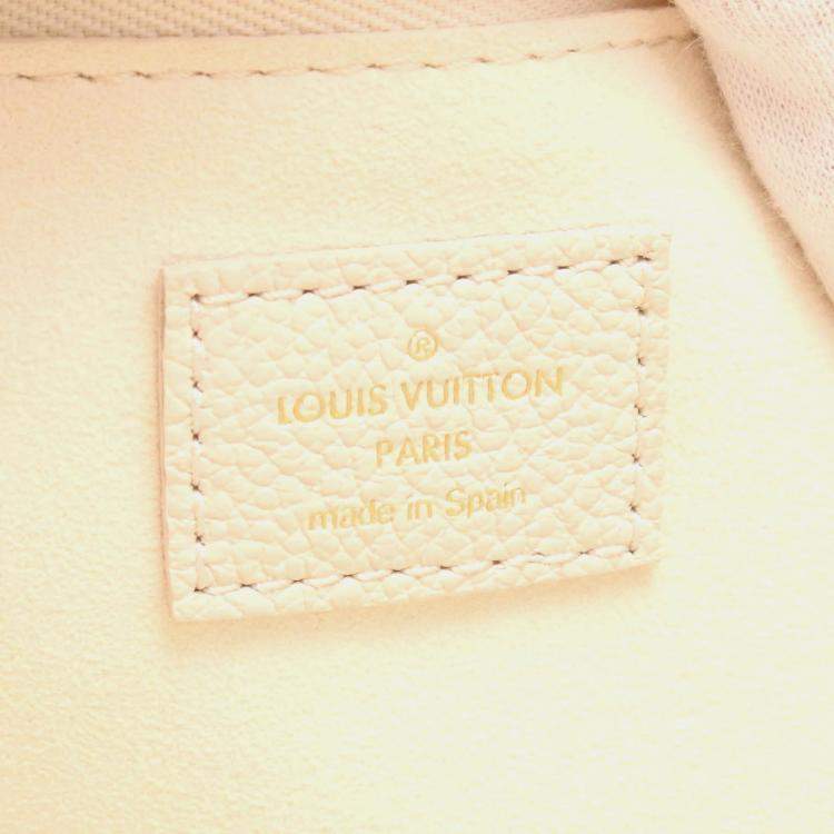Pre Owned Louis Vuitton Neverfull MM Bicolour Monogram Empreinte Leather Shoulder Bag
