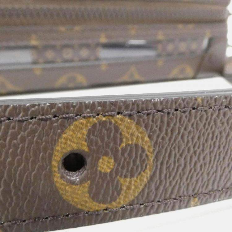 Pre Owned Louis Vuitton Chess Slim Soft Trunk Monogram Shoulder Bag