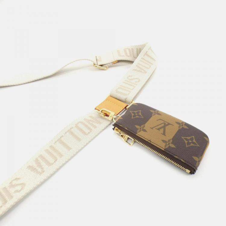 Pre Owned Louis Vuitton Trio Messenger Monogram Stripe Shoulder Bag