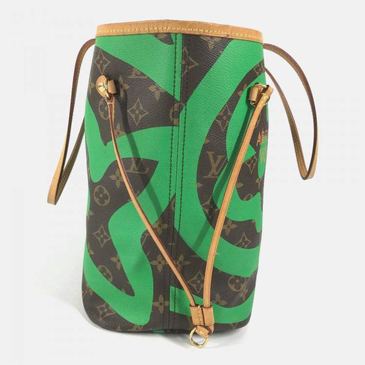 Pre Owned Louis Vuitton Neverfull MM Hawaii Limited Edition Monogram Canvas Tote Bag