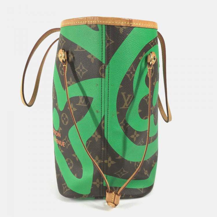 Pre Owned Louis Vuitton Neverfull MM Hawaii Limited Edition Monogram Canvas Tote Bag