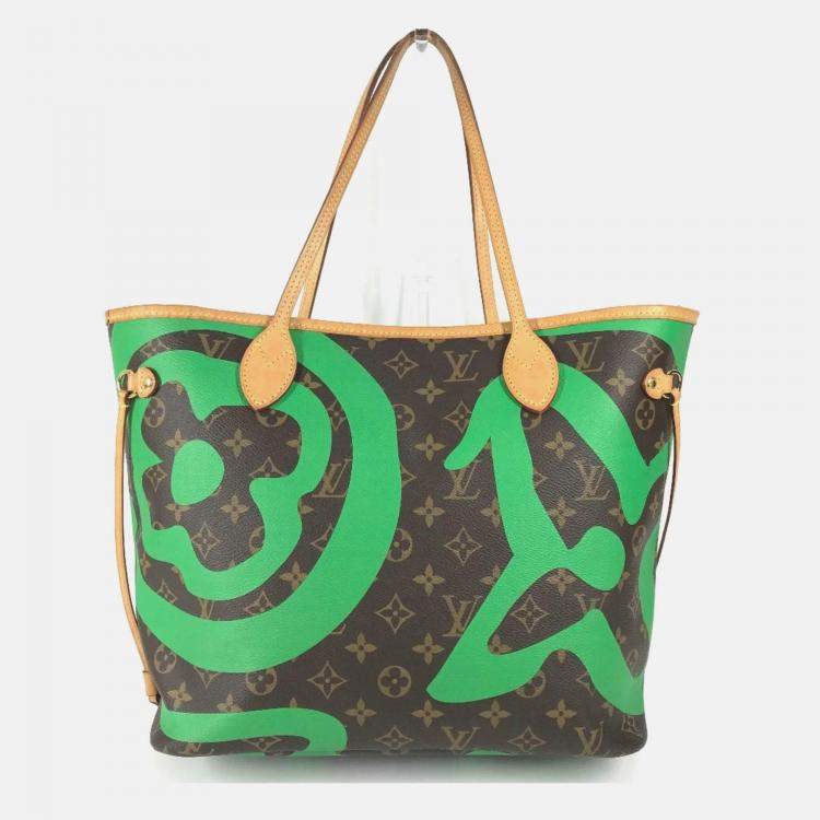 Pre Owned Louis Vuitton Neverfull MM Hawaii Limited Edition Monogram Canvas Tote Bag